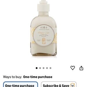 NWT FarmHouse Fresh Honey-Chai Steeped Milk Lotion
